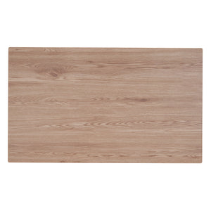 Worldwide Home Furnishings Bronx-dining Table - Stylish Natural Wood Top With Black Metal Base For Modern Casual Dining Spaces Natural Engineered Wood,Metal 201-267nat