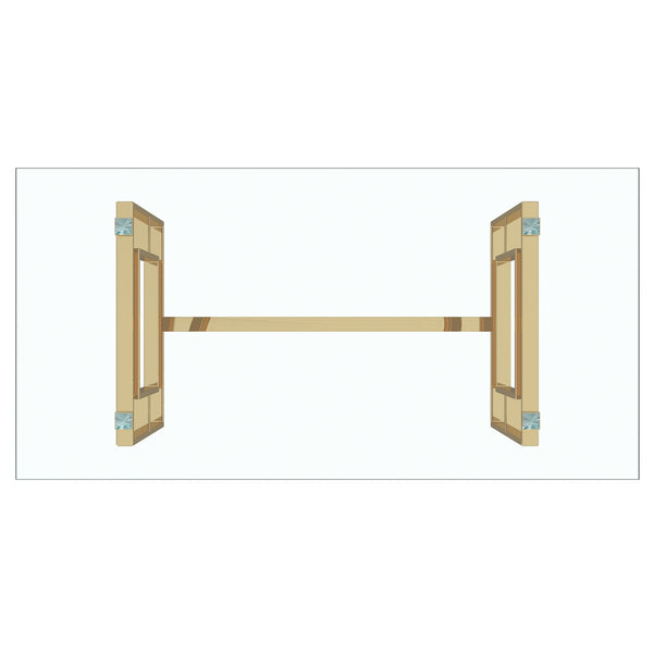 Worldwide Home Furnishings Eros-dining Table-gold: Contemporary Glass Top With Stunning Geometric Legs, Seats 6 Comfortably! Gold Metal,Glass 201-482gl