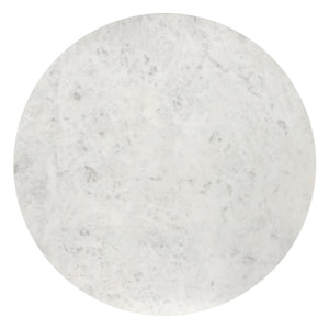 Worldwide Home Furnishings Jilsa-dining Table - Elegant Solid Mango Wood With Beveled Marble Top, Seats 6, Perfect For Any Space Walnut,White Solid Wood,Marble 201-551wal