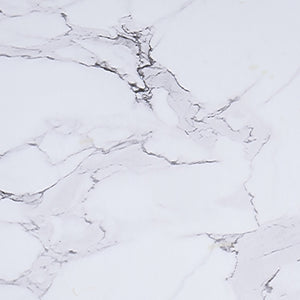 Worldwide Home Furnishings Zilo-dining Table - Stylish Mid-century Pedestal Design With Modern Faux Marble Top For 4 Seats White Faux Marble,Black Engineered Wood,Laminated Veneer,Metal 201-671bk_S