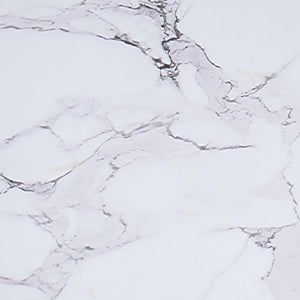 Worldwide Home Furnishings Zilo-dining Table - Elegant Large Pedestal Design With Modern Faux Marble Top For Stylish Dining White Faux Marble,Aged Gold Engineered Wood,Laminated Veneer,Metal 201-671gd_L