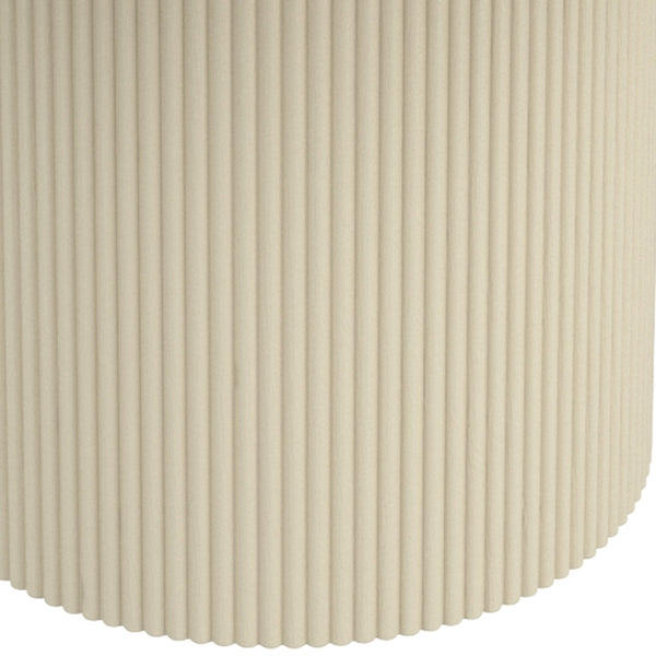 Worldwide Home Furnishings Tovas-dining Round Pedestal Table With Reeded Wood Base For Timeless Style And Organic Elegance Ivory Engineered Wood,Oak Veneer 201-782iv