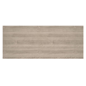 Worldwide Home Furnishings Eclipse-extension Dining Table - Stylish Washed Oak With Geometric Base & Convenient Butterfly Leaf Washed Oak Select Solids & Veneers 201-860ok