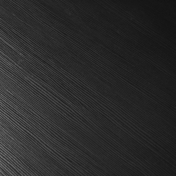 Worldwide Home Furnishings Leon-dining Table - Elegant Wood Grain Top With Rounded Edges And Sleek Metal Legs For Any Space Black,Black Engineered Wood,Metal 201-893blk