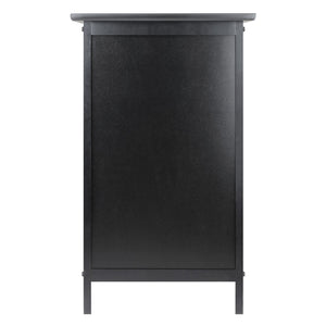 Winsome Wood Henry Accent Table – Versatile Nightstand With Elegant Black Finish And Ample Storage Space Options Black Solid ,Composite Wood 20115-winsome-wood