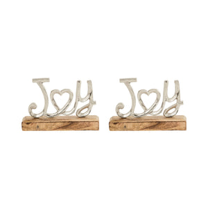 Joy Table Decor - Set of 2 201387/S2 Elk Home