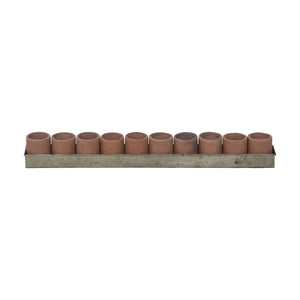 Namib Candleholder - Terracotta 2015517 Elk Home