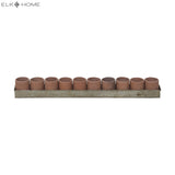 Namib Candleholder - Terracotta 2015517 Elk Home