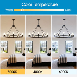 English Elm 39.4 Inch Wagon Wheel Chandelier 12-light Matte Black Farmhouse Pendant for Foyer Dining W5008P389282