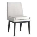 !nspire Cortez Side Chair Fabric Beige Beige Fabric/Black Fabric/Metal