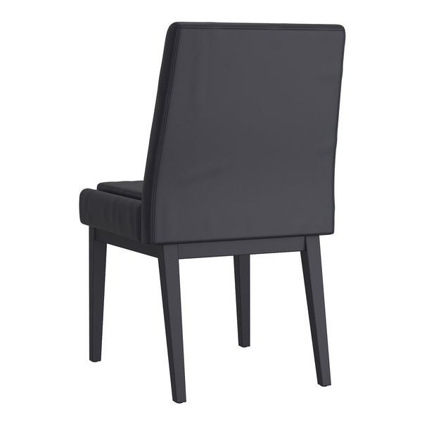 Worldwide Home Furnishings Cortez-side Chair – Contemporary Design With Comfort, Perfect For Modern Dining Spaces And Style Black Pu,Black Faux Leather,Metal 202-081blk_Bk