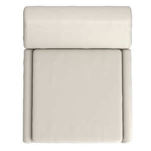 Worldwide Home Furnishings Cortez-side Chair – Contemporary Design With Comfort, Perfect For Modern Dining Spaces And Style Beige Pu,Black Faux Leather,Metal 202-081pubg_Bk