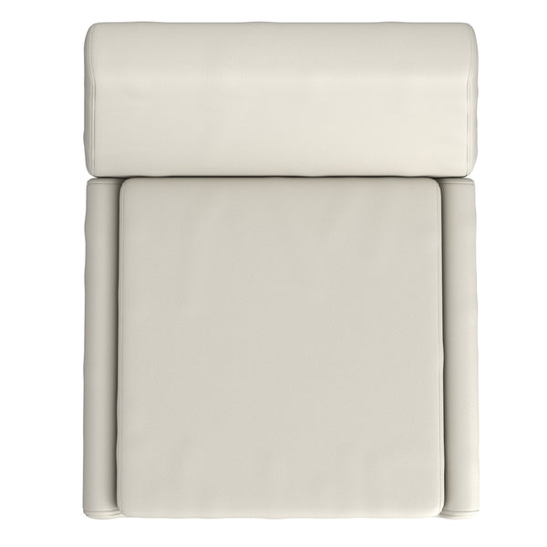 Worldwide Home Furnishings Cortez-side Chair – Contemporary Design With Comfort, Perfect For Modern Dining Spaces And Style Beige Pu,Black Faux Leather,Metal 202-081pubg_Bk