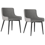 !nspire Bianca Side Chair Grey/Black Fabric/Metal