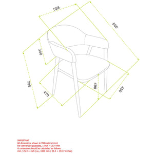 Worldwide Home Furnishings Archer-side Modern Dining Chair With Curved Back, Textured Fabric, And Sleek Metal Legs For Comfort Beige,Black Fabric,Metal 202-089bg