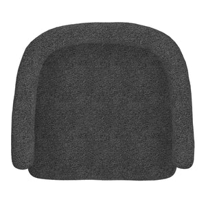 Worldwide Home Furnishings Scarlet-dining Elegant Boucle Upholstered Chairs For A Chic Dining Experience In Any Space Charcoal,Black Boucle Fabric,Metal 202-108ch