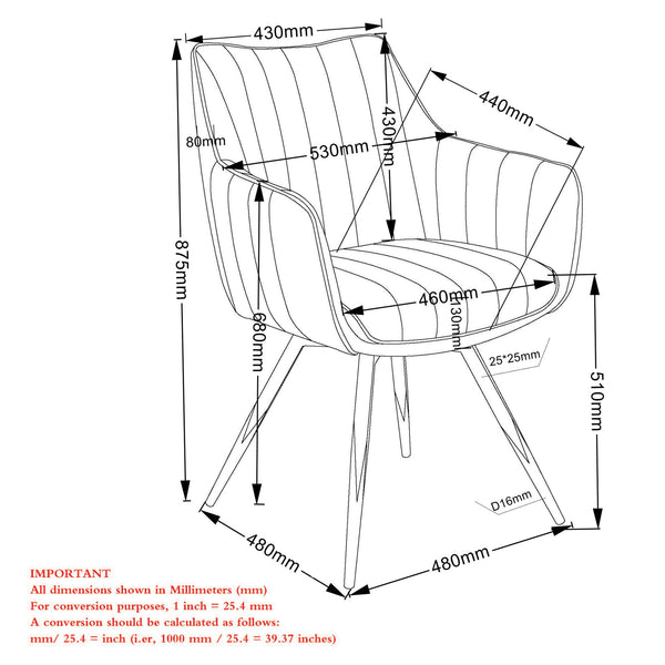 Worldwide Home Furnishings Talon-dining Chair - Modern Boho-chic Accent With Comfortable Contoured Seat And Sturdy Metal Legs Camel,Black Faux Leather,Metal 202-139cam
