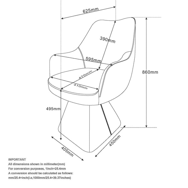 Worldwide Home Furnishings Caprese-dining Chair - Elegant Swivel Design With Monochrome Upholstery For Sophisticated Dining Spaces Beige Faux Leather 202-269beg