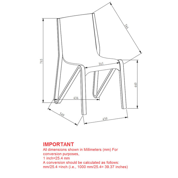 Worldwide Home Furnishings Soren-contract Sturdy Oak And Plywood Chair - Mid-century Modern, Stackable Design For Easy Storage Black Solid Wood,Oak Veneer 202-853blk