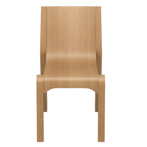 Worldwide Home Furnishings Soren-contract Sturdy Oak And Plywood Chair - Mid-century Modern, Stackable Design For Easy Storage Natural Solid Wood,Oak Veneer 202-853nat