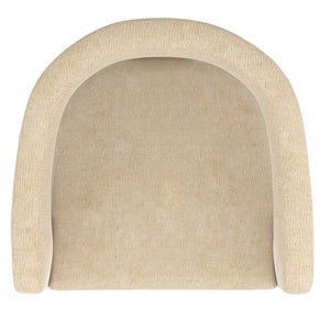 Worldwide Home Furnishings Amara-dining Chair - Luxurious Upholstered Seating For A Chic And Comfortable Dining Experience Beige Fabric 202-933bg