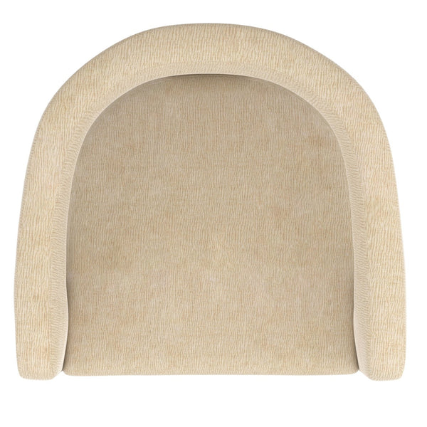 Worldwide Home Furnishings Amara-dining Chair - Luxurious Upholstered Seating For A Chic And Comfortable Dining Experience Beige Fabric 202-933bg