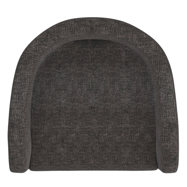 Worldwide Home Furnishings Amara-dining Chair - Luxurious Upholstered Seating For A Chic And Comfortable Dining Experience Charcoal Fabric 202-933ch