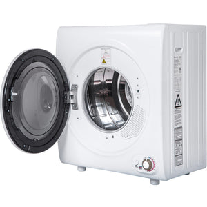 English Elm 2.65 Cu Ft Compact Tumble Dryer 9 Lb Stainless Drum 1400w Apartment Ready ES188746KAA