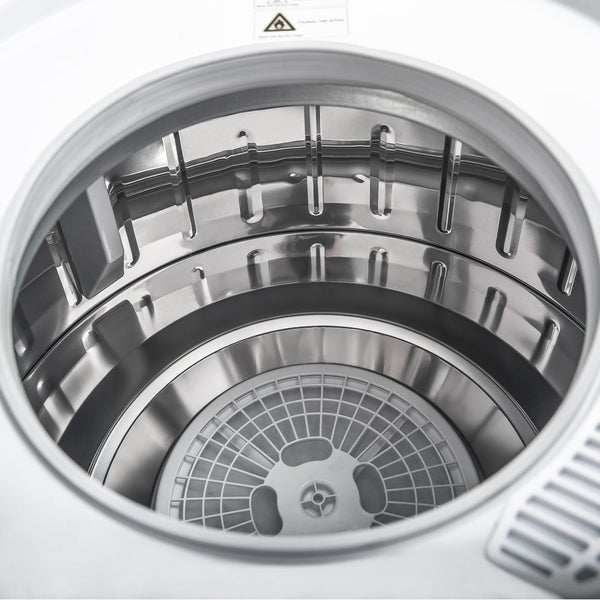 English Elm 2.65 Cu Ft Compact Tumble Dryer 9 Lb Stainless Drum 1400w Apartment Ready ES188746KAA