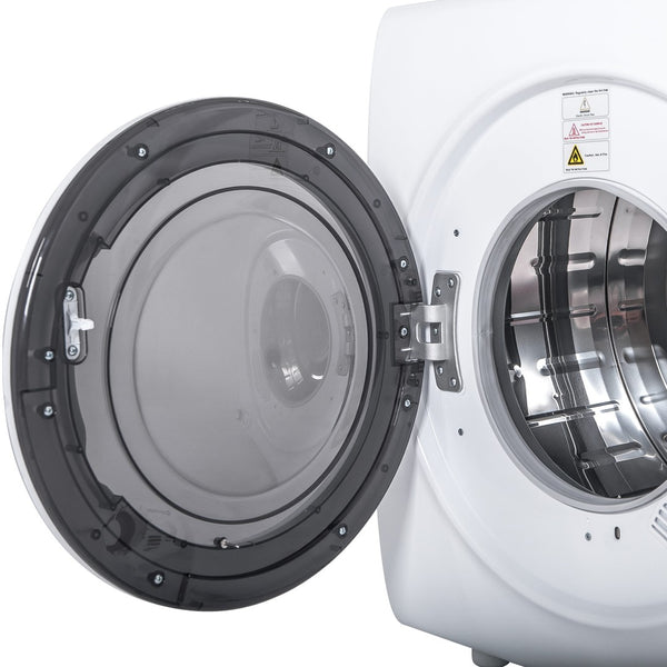 English Elm 2.65 Cu Ft Compact Tumble Dryer 9 Lb Stainless Drum 1400w Apartment Ready ES188746KAA