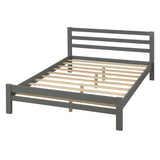Hearth and Haven Wood Platform Bed with Two Drawers, Full WF192969AAE