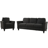 English Elm Polyester-Blend 3 Pieces Sofa Set