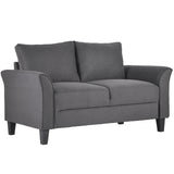 Hearth and Haven U_Style Polyester-Blend 3 Pieces Sofa Set,  Living Room Set WY000069EAA
