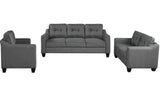 English Elm [Not Foe Sale!!!] 3 Piece Living Room Set With Tufted Cushions.