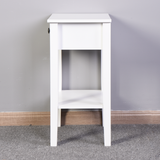 Hearth and Haven Floor-standing Storage Table with 1 Drawer, White W40914889