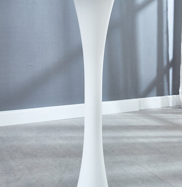 English Elm Tempered Clear Glass Square Table Top 80cm Polished Edges Modern Interior Surface W234P363924