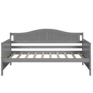 English Elm Twin Wooden Daybed with Storage Drawers Cottage Arched Frame for Guest Rooms WF192860AAE