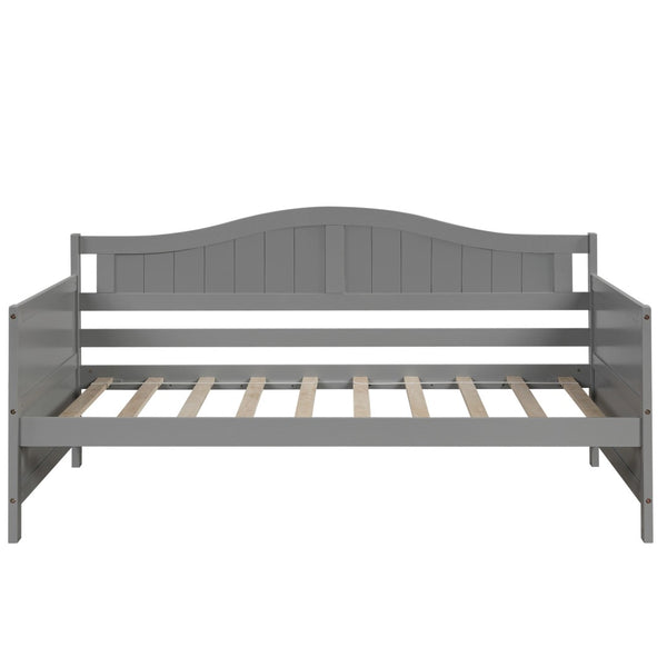 English Elm Twin Wooden Daybed with Storage Drawers Cottage Arched Frame for Guest Rooms WF192860AAE