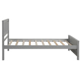 Hearth and Haven Wood Platform Bed Twin Size Platform Bed WF195377AAE