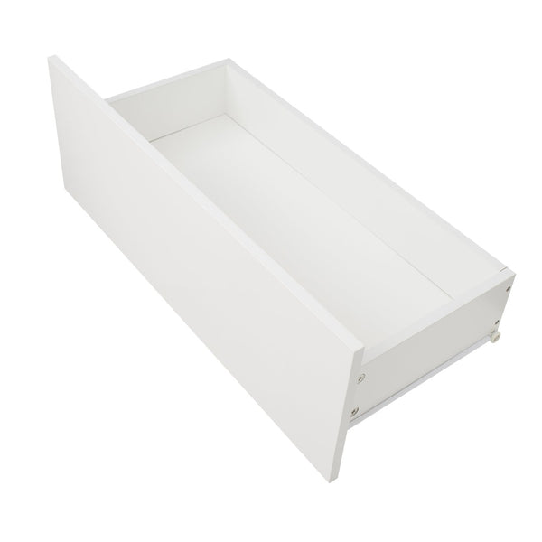 English Elm Modern Led Media Console with Remote Lighting Mdf Glass Top Living Room Storage W33131188