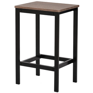 English Elm Trexm Space Saving Counter Height Dining Set with 4 Stools for Compact Kitchens WF196232AAP