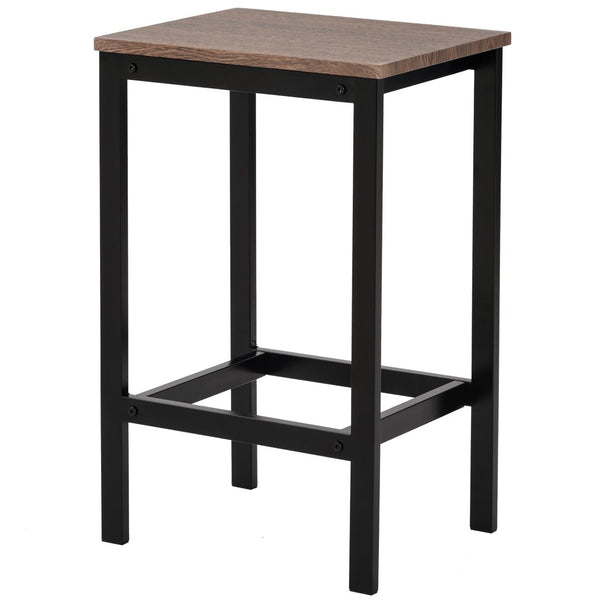 English Elm Trexm Space Saving Counter Height Dining Set with 4 Stools for Compact Kitchens WF196232AAP