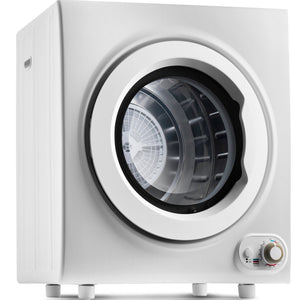English Elm 2.65 Cu Ft Compact Tumble Dryer 9 Lb Stainless Drum 1400w Apartment Ready ES188746KAA
