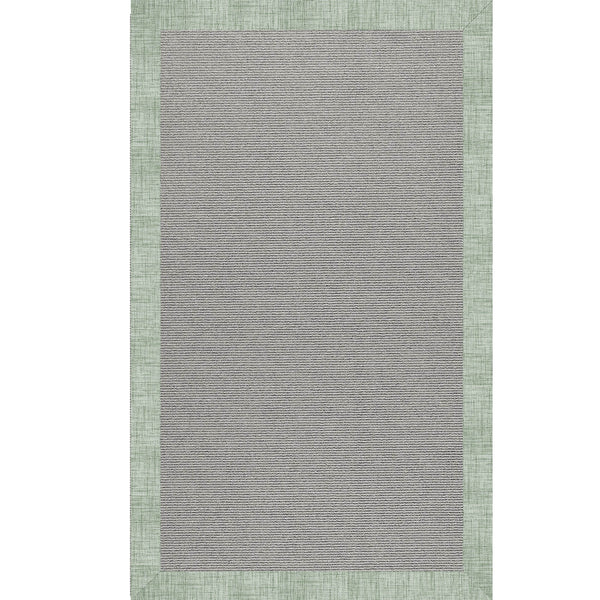 Capel Rugs Creative Concepts - Customizable Indoor/Outdoor Rug Collection With Fade And Stain Resistance Options Rave Spearmint 100% Olefin Base W,Border 2021rs00240036221
