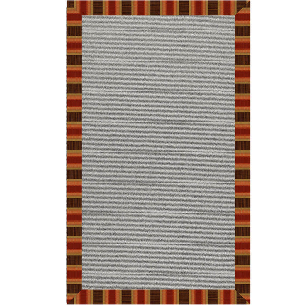 Capel Rugs Creative Concepts - Customizable Indoor/Outdoor Rug Collection With Fade And Stain Resistance Options Dimone Sequoia 100% Olefin Base W,Border 2021rs07091000848