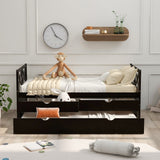Hearth and Haven Multi-Functional Daybed with Drawers and Trundle SM000228AAP