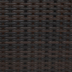 English Elm TOPMAX 5-Piece All-Weather PE Rattan Outdoor Sectional Sofa Set with Tempered Glass Table, Durable Cushions Beige SP100149AAA