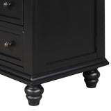 Hearth and Haven U_Style 3-Drawer Storage Wood Cabinet, End Table with Pull Out Tray (As Same As Wf296671Aab) WF319367AAB