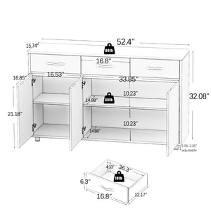 English Elm Kitchen Island with Extensible Wood Top Spice Towel Rack Storage on Casters W282S00028