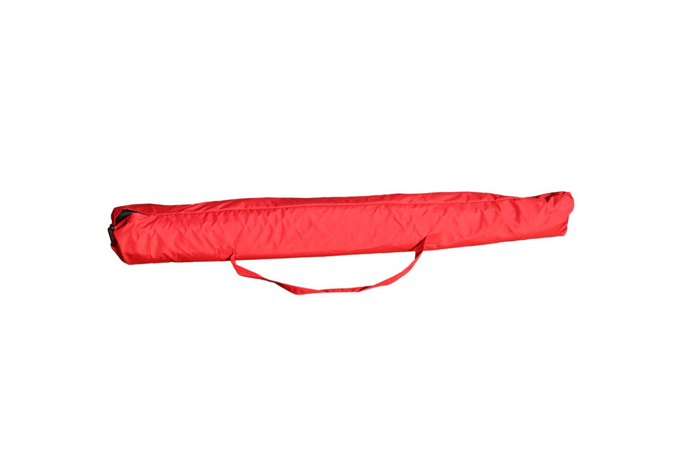 English Elm 9' Outdoor Pole Umbrella with Crank & Tilt, 9ft Vented UV Waterproof Canopy, Aluminum Pole Bag Included TJB004_B-061RED